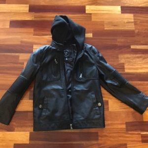 Boys leather jacket